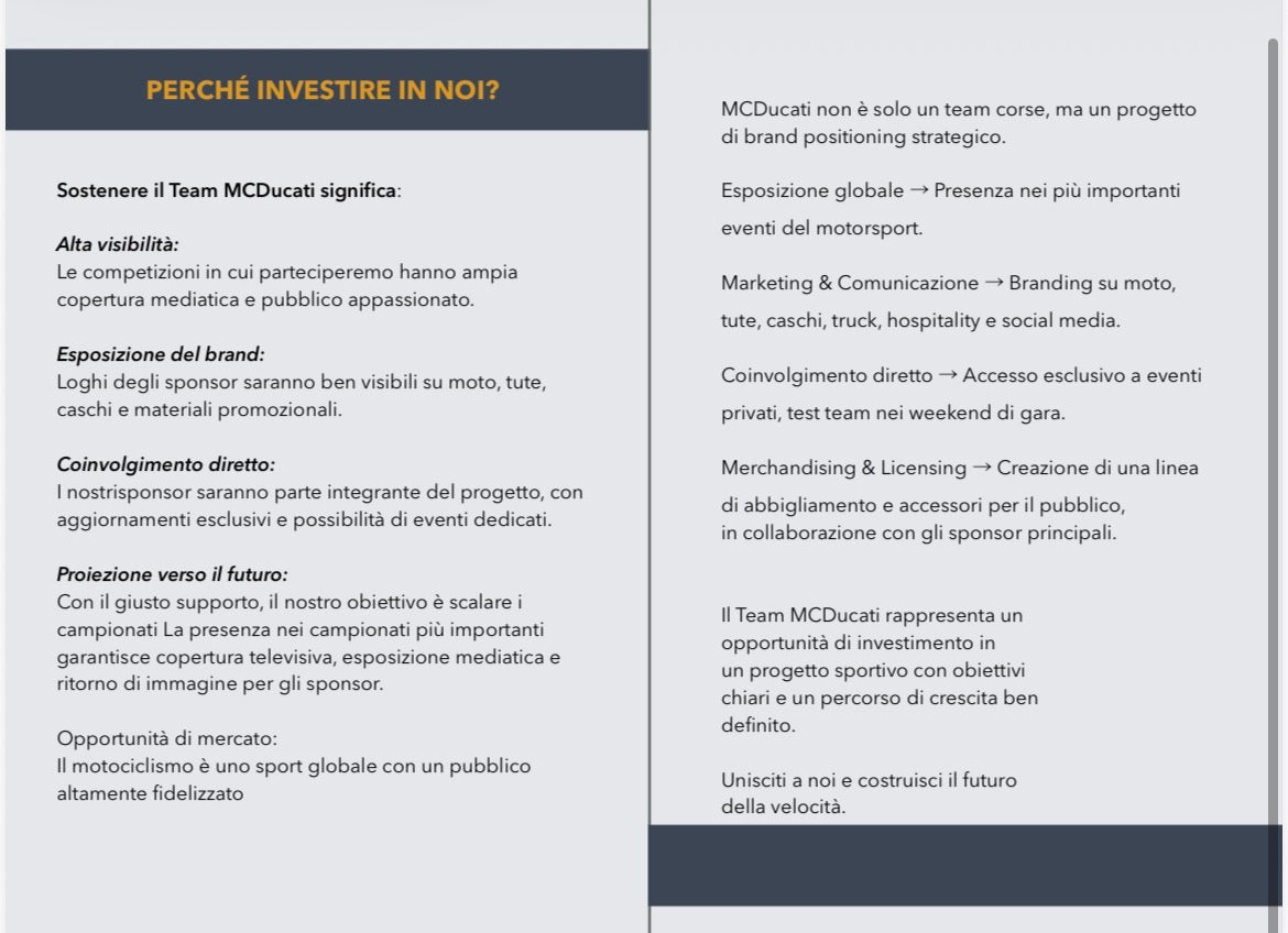 Sponsorizzazione annuale